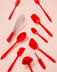 Marinara 10 Piece Best Seller set on a pink background.