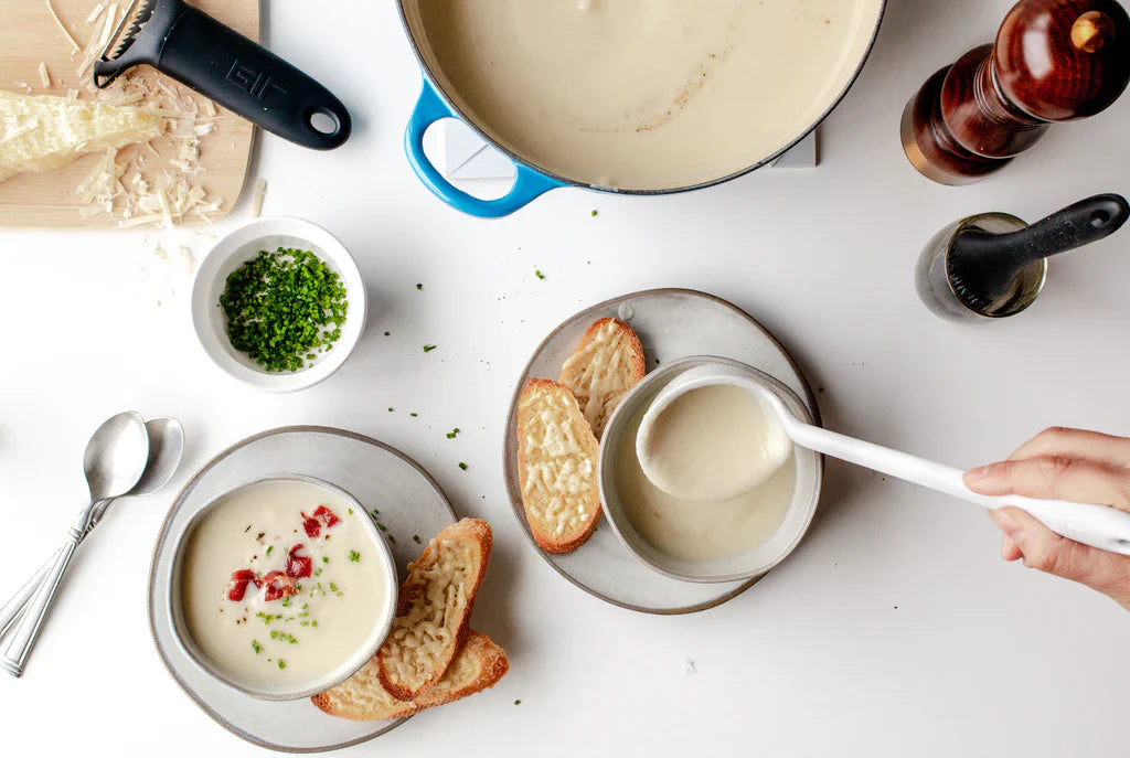 Smooth & Creamy Cauliflower Soup | GIR.co