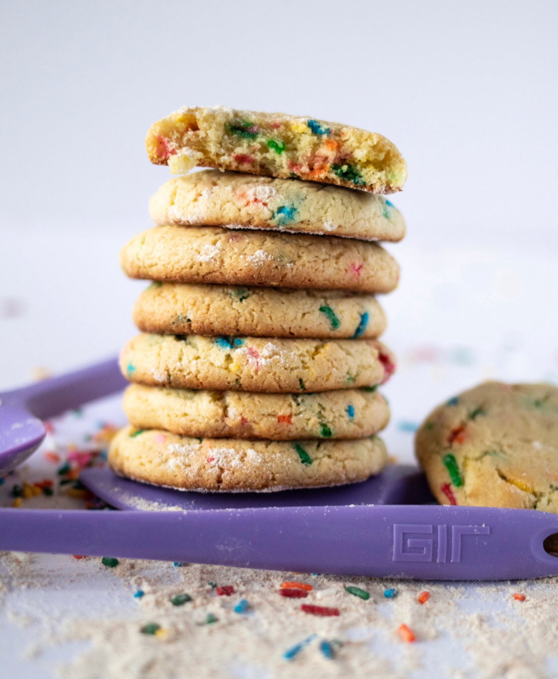 Quick and Easy Confetti Sugar Cookies | GIR.co