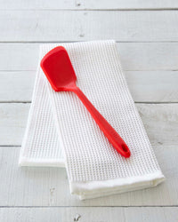 The Red Mini Flip on an Onsen Waffle Hand towel. 