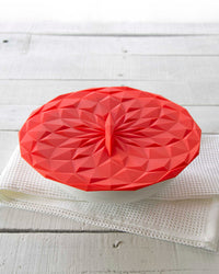 GIR Red Suction Lids on a bowl.
