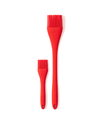 GIR 2 Piece Basting Brush set in red on a white background. 