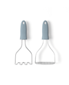 The GIR Slate 2 Piece Masher Set on a white background. 