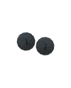 GIR 2-pack 4 inch Suction Lid in Black on a cream background. 