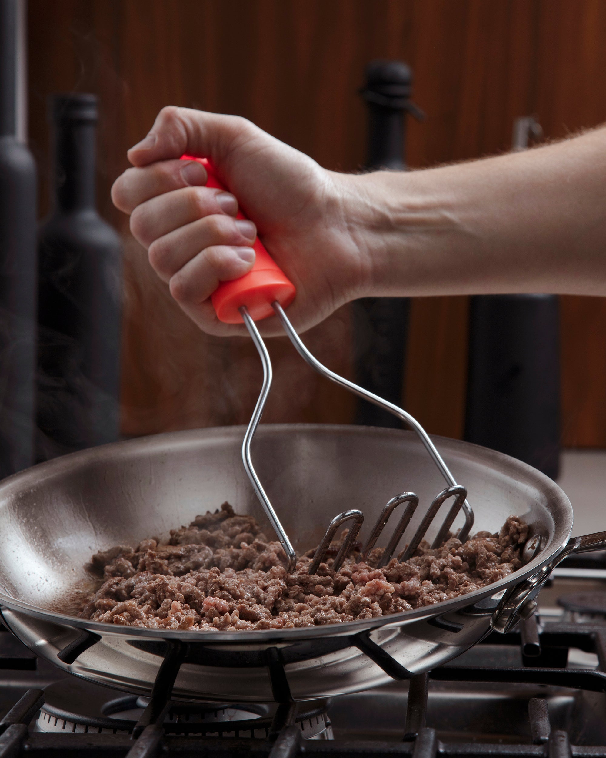 Extruding masher deals
