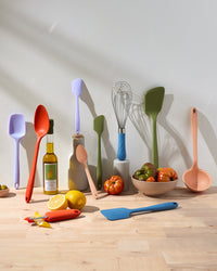 Best Modern 10-piece-silicon-kitchen-cooking-utensils-set-red