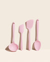 The Cotton Pink, 4 Piece Ultimate Tool Set on a cream background. 