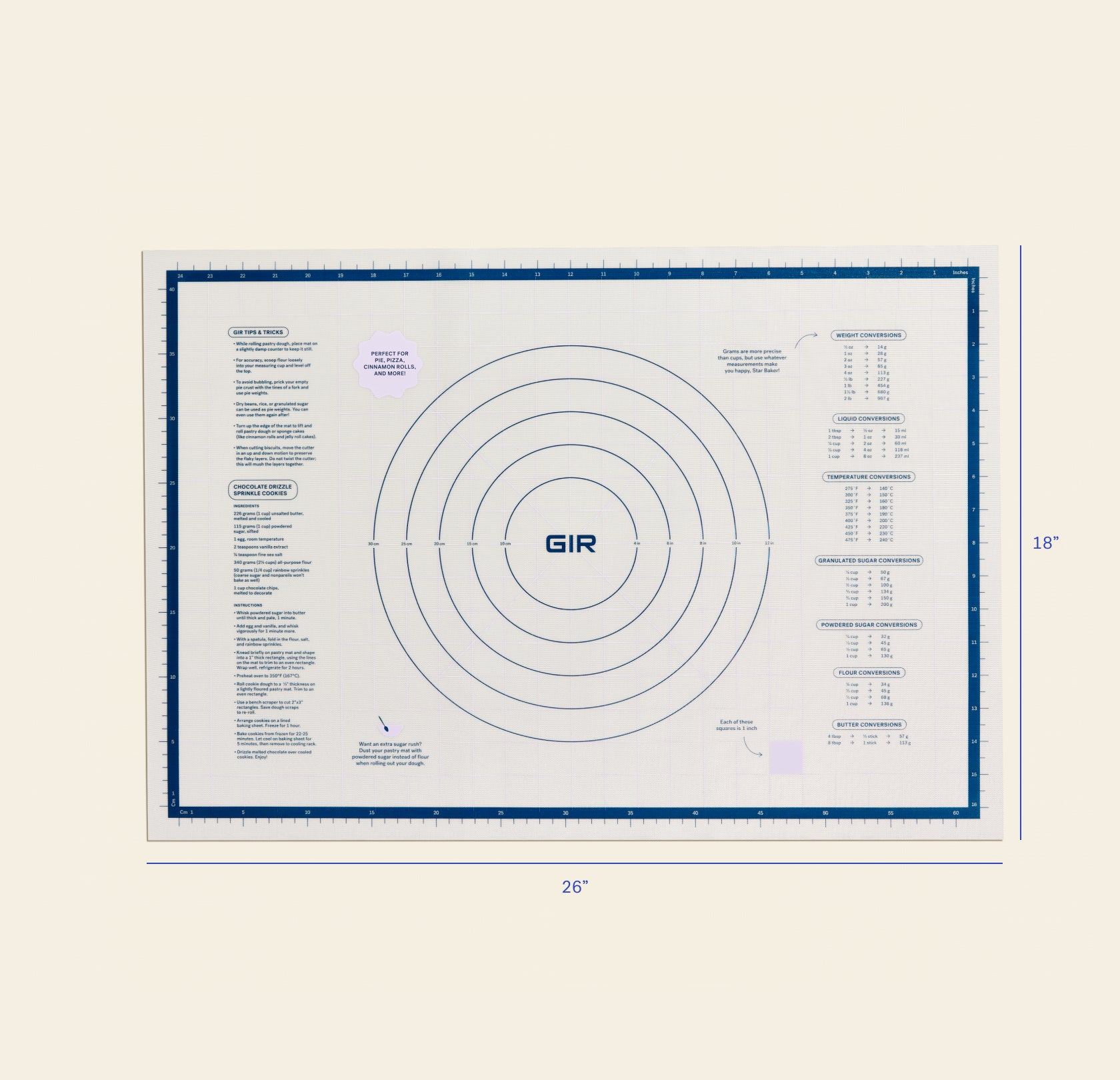 Pastry Mat | Baking Mat | GIR.co
