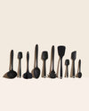 The GIR Black 10 Piece Home Chef Set on a cream background.