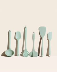 The GIR Mint 6 Piece Home Chef Set on a cream background.